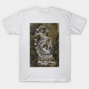 Vikings abstract line art T-Shirt